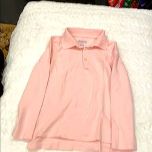 Pink polo shirt